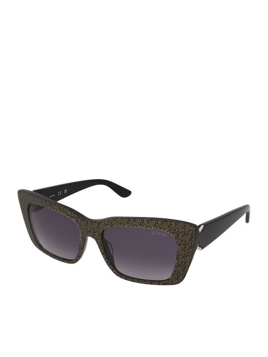 Guess Women's Sunglasses with Black Horn-Rimmed...