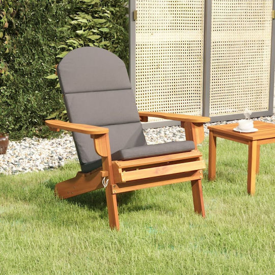 Πολυθρόνα Adirondack Καφέ 75x84x90εκ. Πολυθρόνα Adirondack Καφέ 75x84x90εκ.