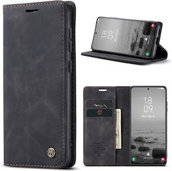 Caseme Synthetic Leather Wallet Black (Galaxy S23+)