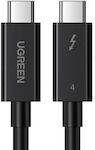 Ugreen USB 2.0 Cable USB-C male - USB-C male 100W Black 0.8m (30389)