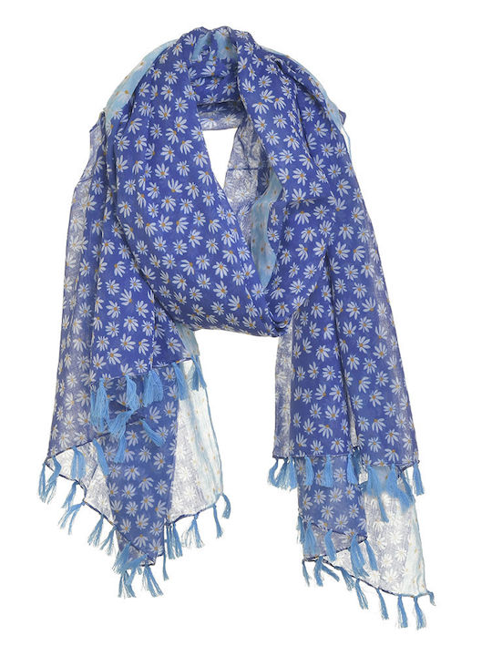 Ble Resort Collection Women's Scarf Blue 5-43-230-0246