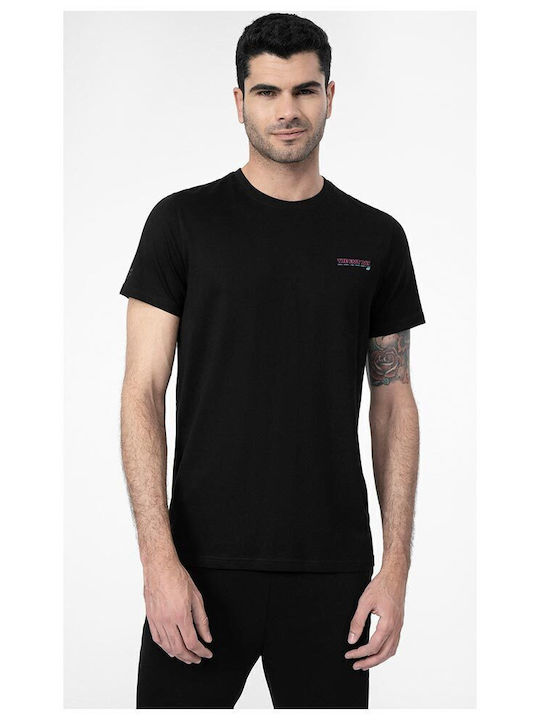 4F Men's Short Sleeve T-shirt Black