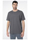 4F Men's Short Sleeve T-shirt Gray