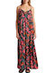 Sommer Maxi Damenkleid mit Tränen