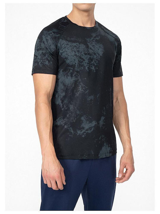 4F Men's Athletic T-shirt Short Sleeve Black