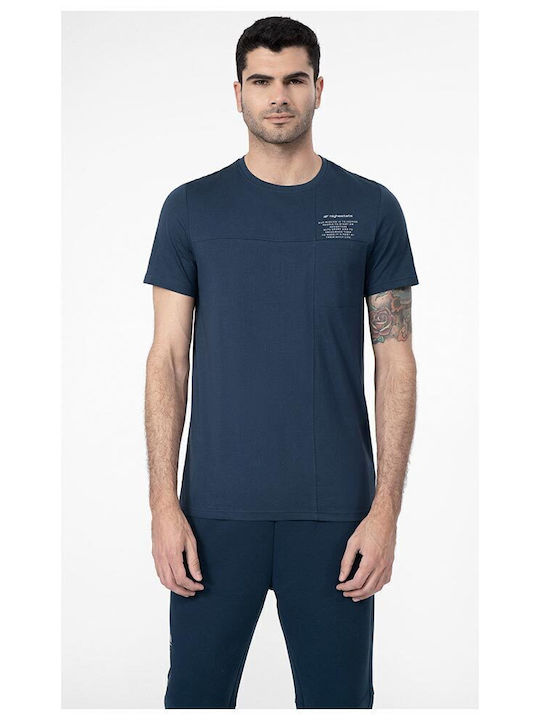 4F Men's Short Sleeve T-shirt Blue