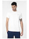 4F Men's Short Sleeve T-shirt White