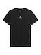 4F Men's Short Sleeve T-shirt Black