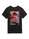 4F Men's Short Sleeve T-shirt Black