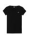 4F Damen Sportlich T-shirt Schwarz