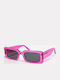 The Glass of Brixton Women's Sunglasses with Pink Plastic Frame and Gray Lens BS202 03