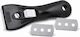Svim Plastic Ceramic Hob Scraper With 2 Blades Black