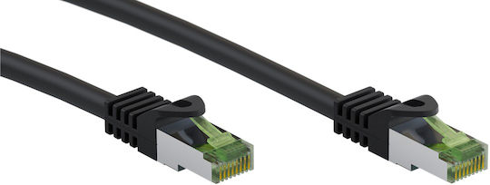 Goobay S/FTP Cat.8.1 Network Cable Ethernet 10m Black