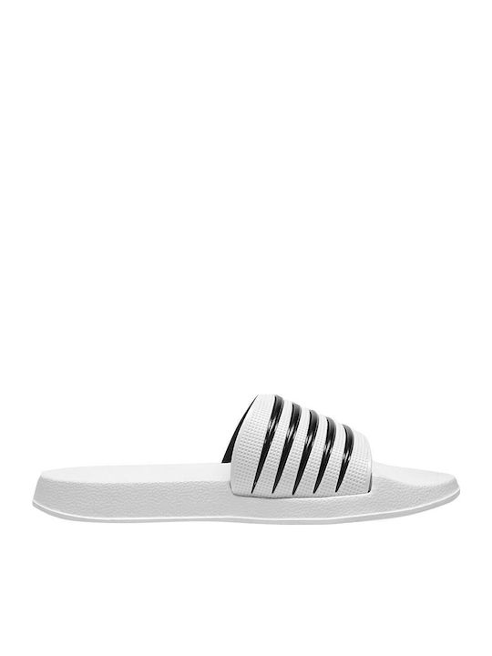 Women's Slides White