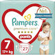 Pampers Windelhosen Premium Care Pants Premium Care Nr. 7 für 17+ kgkg 27Stück