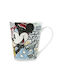 Disney Mickey And Minnie Κούπα από Πορσελάνη Πολύχρωμη 380ml