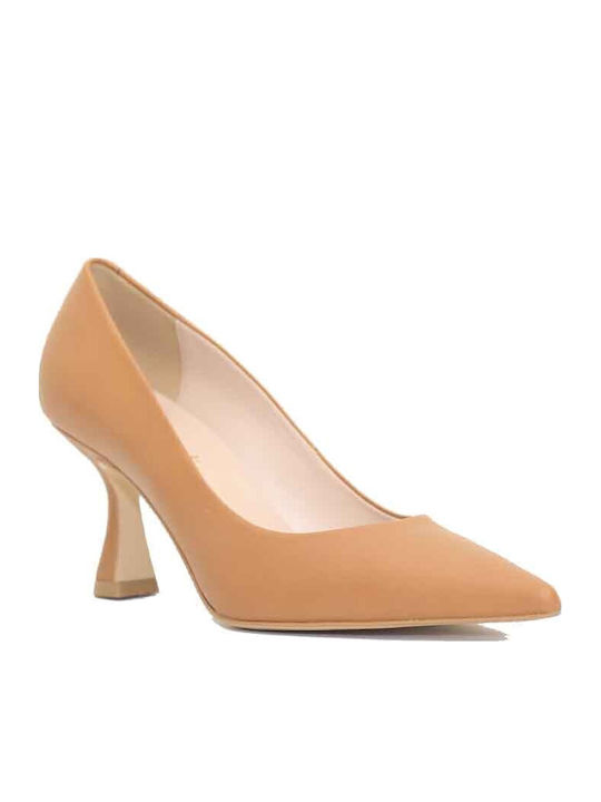 Fardoulis Leather Pointed Toe Tabac Brown Mediu...