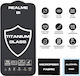 TITANIUM 0.25mm Full Glue Full Face Tempered Glass Μαύρο (Realme 8i)