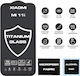 TITANIUM 0.25mm Vollkleber Vollflächig gehärtetes Glas Schwarz (Poco F3)