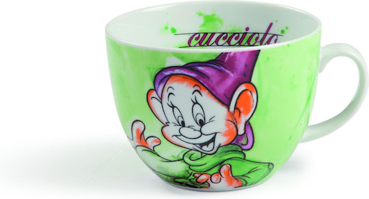 Disney Dopey Tasse aus Porzellan Grüne 600ml