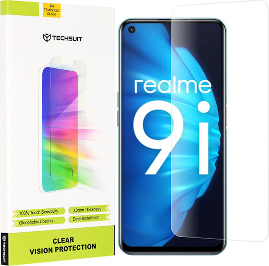 Techsuit Vision Tempered Glass (/ Oppo A76 / Oppo A96 / Realme 9 5G / Realme 9 Pro / OnePlus Nord CE 2 Lite 5G)