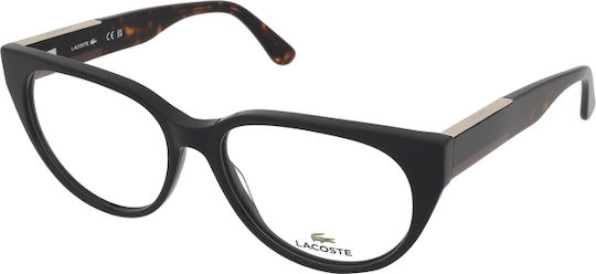 Lacoste Plastic Eyeglass Frame Black L2906-001