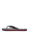Molokai Wordblock Men's Flip Flops Black/Blue/Pink