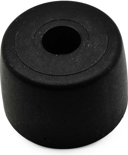 4118 Plastic Furniture Leg 5x5x4cm Black