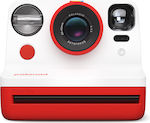 Polaroid Instant Φωτογραφική Μηχανή Now Gen 2 White/Red