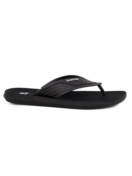 Castor Anatomic Herren-Flip-Flops Schwarz