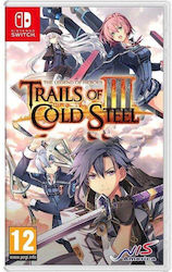 Legend Heroes Trails Cold Steel III Switch Game