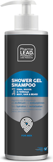 Pharmalead Men’s Bubble Bath Gel Revitalizing 500ml