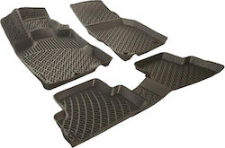 Wöller Σετ Μπροστινά και Πίσω 4τμχ για Toyota Yaris 2005-2013 Μαύρα
