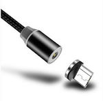 Oem DATA CABLE MAGNETIC MICRO USB 1m Schwarz