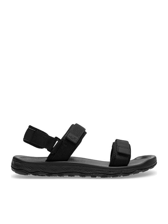 4F Herrensandalen Schwarz