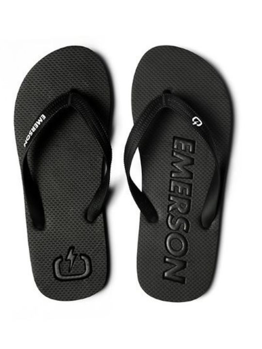 Emerson Ανδρικά Flip Flops Μαύρα
