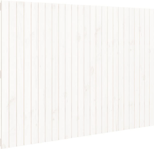 vidaXL Wooden Bed Headboard White 159.5x110cm