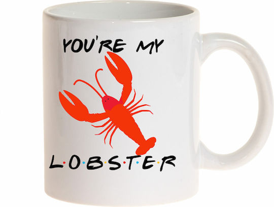 You are my lobster Κούπα Κεραμική Λευκή 325ml