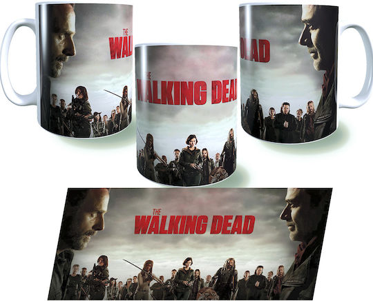 Rock Deal Walking Dead Ceramic Mug Gray 325ml
