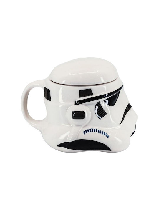 Stormtrooper 3D Κούπα Κεραμική με Καπάκι 400ml