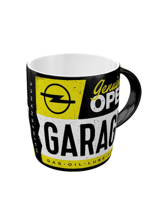 Nostalgic Art Opel Garage Κούπα Κεραμική Πολύχρωμη