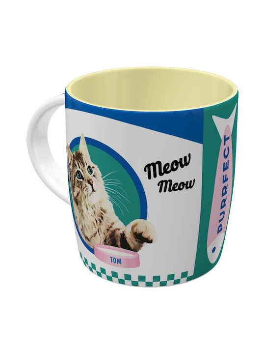 Nostalgic Art Better Together Cats Κούπα Κεραμική Πολύχρωμη
