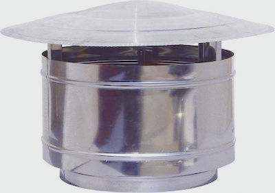 Capac de coș de fum Windproof baril galvanizat Φ230