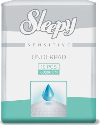 Sleepy Sensitive Incontinence Underpads 60x90cm 10pcs