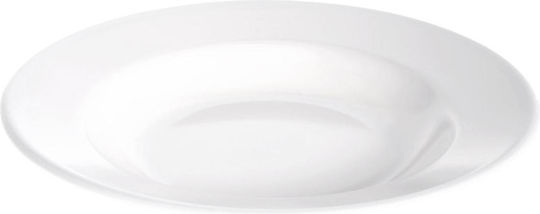 Evivak Teller Suppe aus Porzellan Weiß mit Durchmesser 22cm Evivak Teller Suppe aus Porzellan Weiß mit Durchmesser 22cm