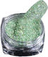 Glitter for Nails in Green Color