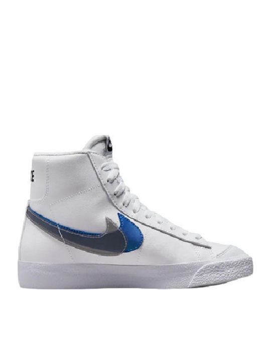 Blazer Mid Παιδικά Sneakers High Λευκά
