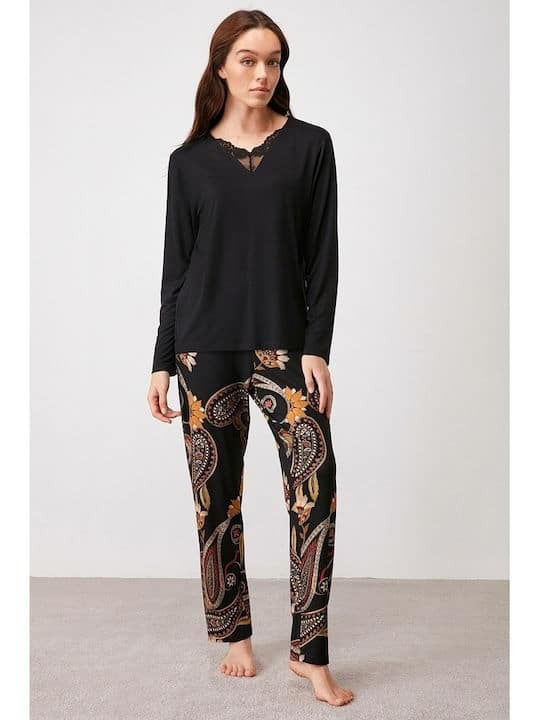 Penye mood pyjama top