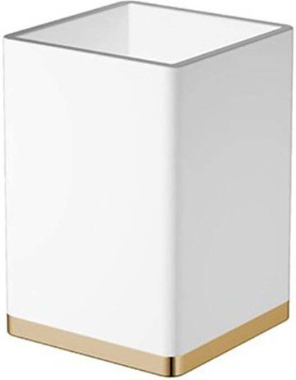 Sparke Resin Cup Holder Countertop White