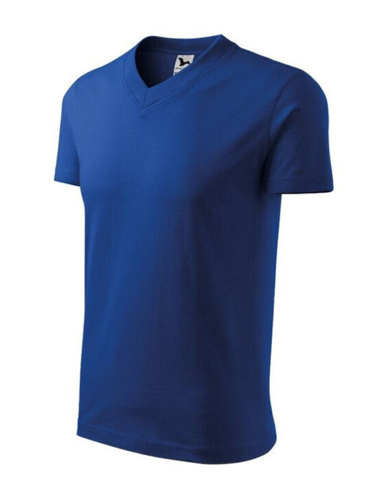 Adler Men's Short Sleeve Promotional T-Shirt Blue